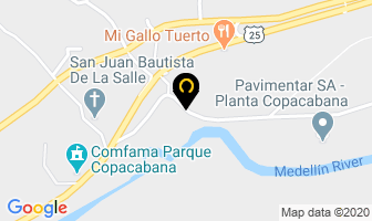 Mapa de Todo Herrajes en Copacabana