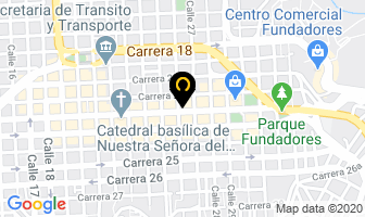 Mapa de Todo Muebles en Manizales