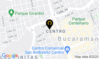 Mapa de Todo Pal Calzado en Bucaramanga