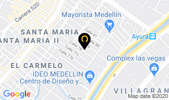 Mapa de Todo Papas en Medellín