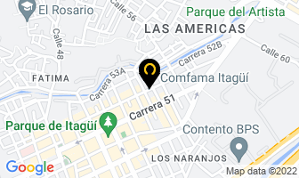 Mapa de Todo Pinturas Sas Itagui en Itaguí
