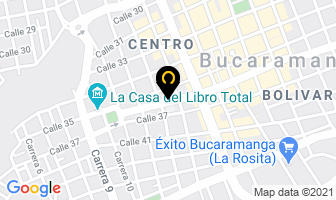 Mapa de Todo Que Ver en Bucaramanga