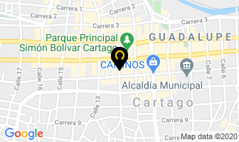 Mapa de Todo Quimicos K & E. en Cartago