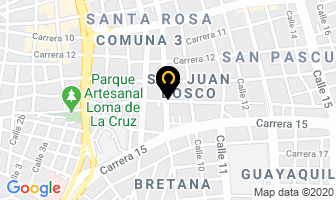 Mapa de Todo Repuestos La Novena en Cali