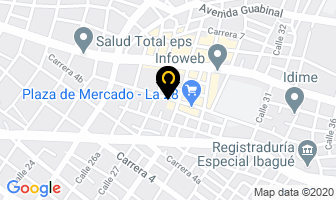 Mapa de Todo Ventas De Colombia en Ibagué