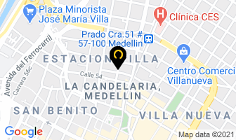 Mapa de Todo Yesos en Medellín