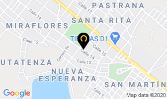 Mapa de Tododeporte Don Pedro en Magangué