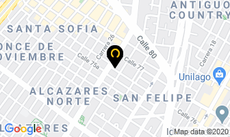 Mapa de Todofrenos Camilo Pedraza Ltda. en Bogotá D.C