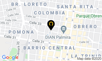 Mapa de Todomed Ltda. en Palmira