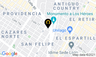 Mapa de Tokyo Motors en Bogotá D.C