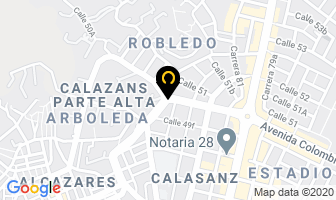 Mapa de Toner Computo en Medellín
