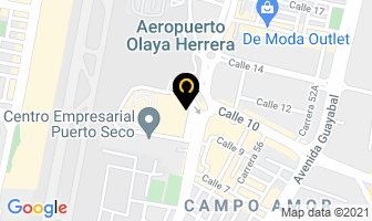 Mapa de Toner Express Ltda. en Medellín