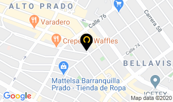 Mapa de Toner-tintas Master Riso en Barranquilla