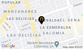 Mapa de Toner Y Recargas en Cali