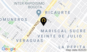 Mapa de Tonocolor Sas en Bogotá D.C
