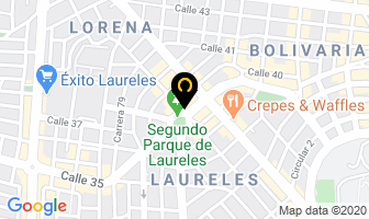 Mapa de Top models en Medellín