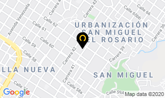 Mapa de Topógrafos Unidos en Medellín