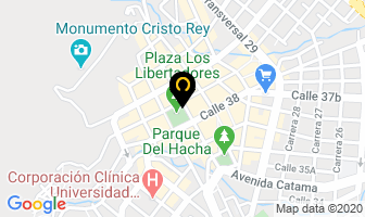 Mapa de Topoing & Cia Ltda. en Villavicencio