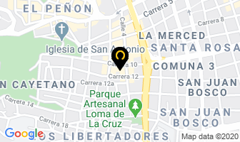Mapa de Toposur Ingenieria S.a.s. en Cali