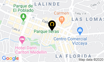 Mapa de Torino Pasta Y Pizza en Medellín