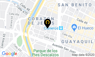 Mapa de Torni-racores en Medellín