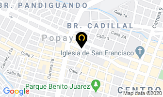 Mapa de Tornillería Del Sur en Popayán