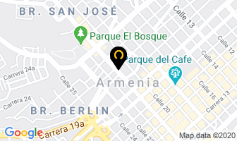 Mapa de Tornillos Del Café en Armenia