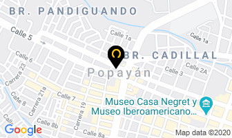 Mapa de Tornillos Mundial A.v. en Popayán