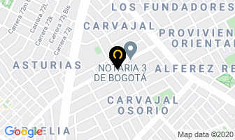 Mapa de Tornillos & Representaciones - Herramientas en Bogotá D.C