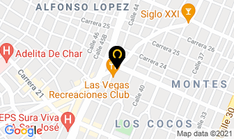 Mapa de Tornillos Y Accesorios C.h.s. en Barranquilla