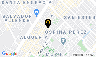Mapa de Tornillos Y Chazos en Bogotá D.C