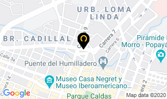 Mapa de Tornillos Y Herramientas Del Norte en Popayán