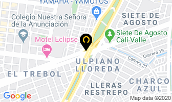 Mapa de Tornillos Y Lujos Jr en Cali