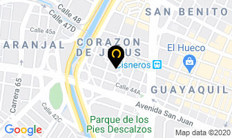 Mapa de Torniracores en Medellín