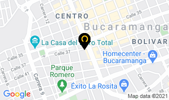 Mapa de Tornocentro en Bucaramanga