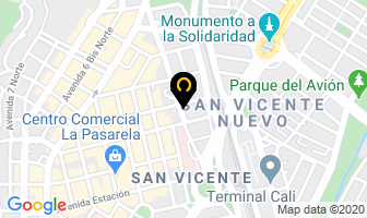 Mapa de Toro Arias & Cia. Ltda. en Cali