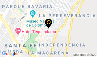Mapa de Toro Sánchez Edgar en Bogotá D.C