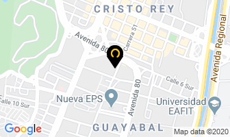 Mapa de Toro Zapata Guillermo en Medellín