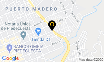 Mapa de Toromuebles en Piedecuesta
