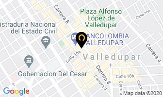 Mapa de Torres Bravo Naín en Valledupar