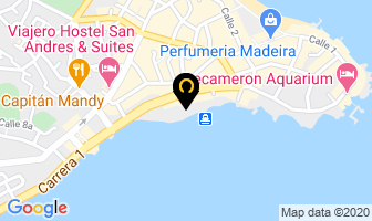 Mapa de Torres Sunrise Beach en San Andrés