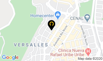 Mapa de Tortas Alicia De Solanilla en Cali