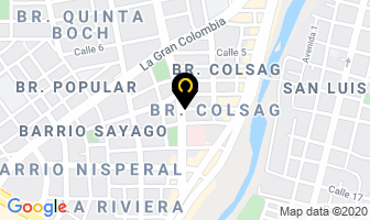 Mapa de Tortas Del Gordo en Cúcuta
