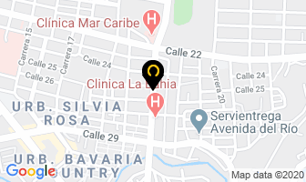 Mapa de Tortas Y Panes en Santa Marta