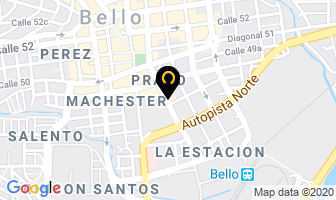 Mapa de Tortas Y Tortas en Bello