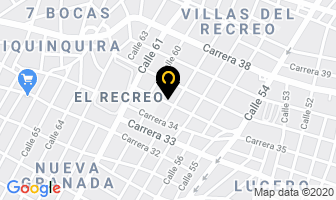 Mapa de Tortillas Azteca Real en Barranquilla