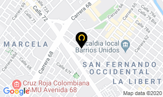 Mapa de Tosegundas La 72 en Bogotá D.C