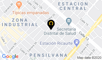 Mapa de Tosín Y Cía. Ltda. en Bogotá D.C