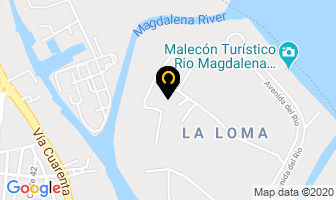 Mapa de Tostaditas Angela en Barranquilla