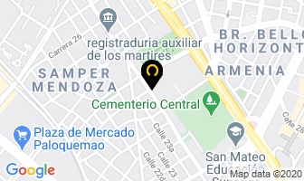 Mapa de Tostadora De Café París Ltda. en Bogotá D.C